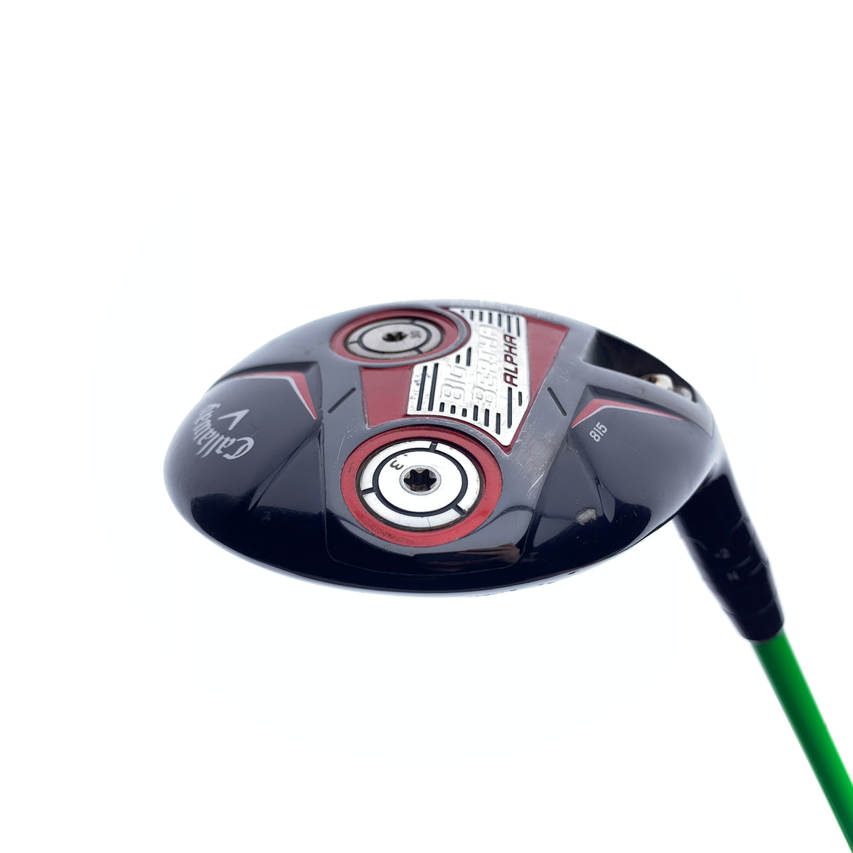 Used Callaway Big Bertha Alpha 815 3 Fairway Wood/14.0 Deg/Attas Green 4U 7X