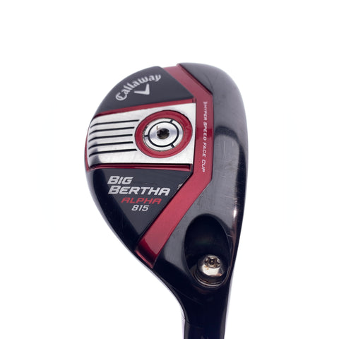 Used Callaway Big Bertha Alpha 815 3 Hybrid / 20 Degrees / Regular Flex