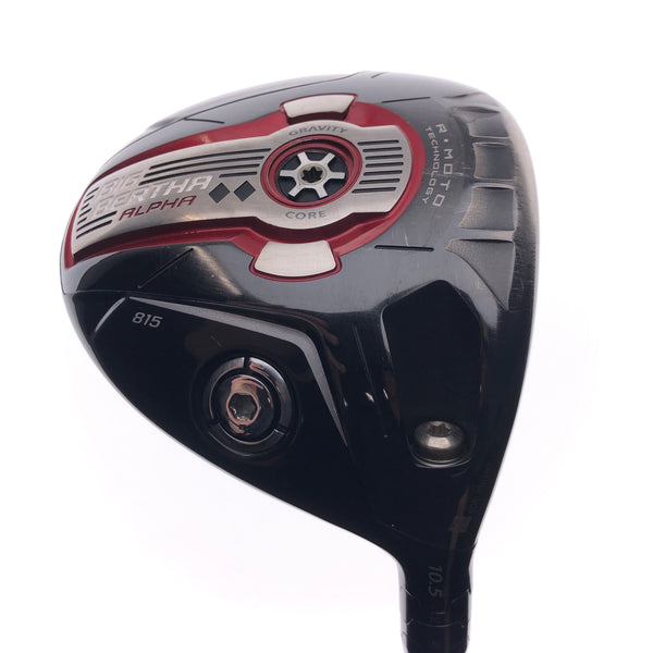 Used Callaway Big Bertha Alpha 815 DBD Driver / 10.5 Degrees / Stiff Flex