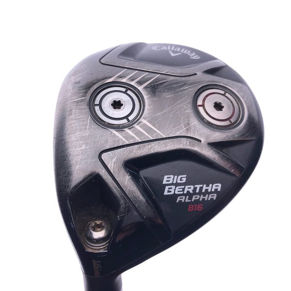 Used Callaway Big Bertha Alpha 816 3 Fairway / 16 Degrees / Stiff / Left-Handed