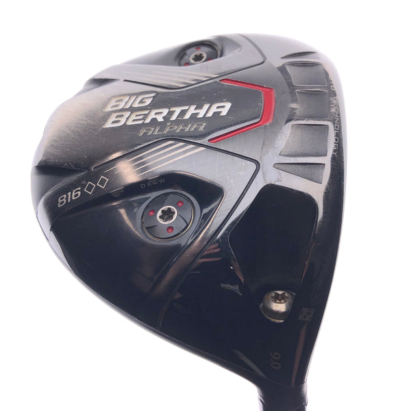 Used Callaway Big Bertha Alpha 816 DBD Driver / 9.0 Degrees / X-Stiff Flex
