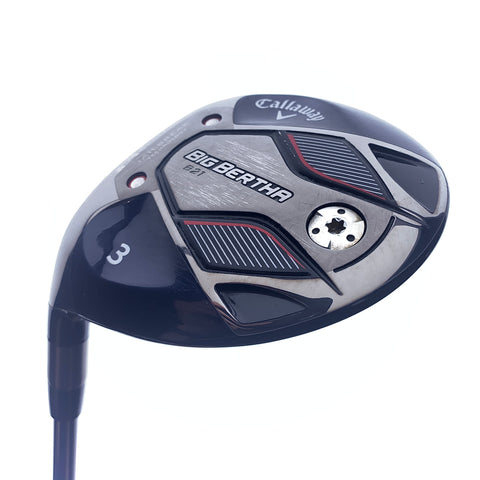 Used Callaway Big Bertha B21 3 Fairway Wood / 15.0 Degrees / Stiff Flex / L-H