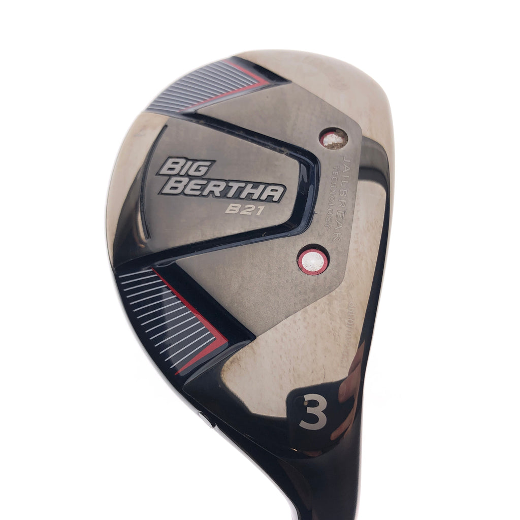 Used Callaway Big Bertha B21 3 Hybrid / 19 Degrees / A Flex