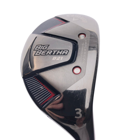Used Callaway Big Bertha B21 3 Hybrid / 19 Degrees / Stiff Flex