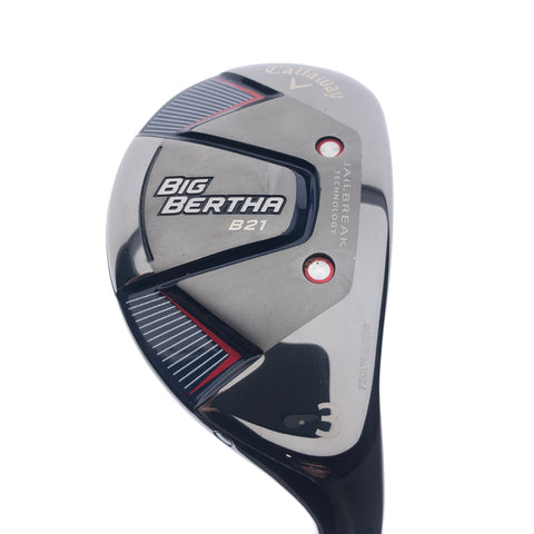 Used Callaway Big Bertha B21 3 Hybrid / 19.0 Degrees / Regular Flex