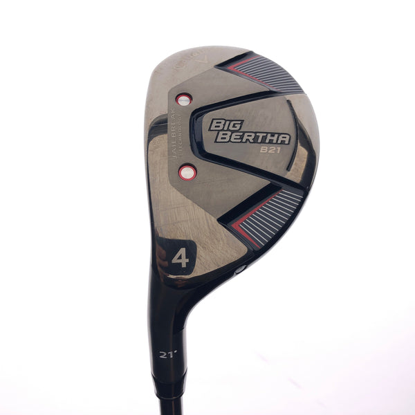 Used Callaway Big Bertha B21 4 Hybrid / 21 Degrees / A Flex / Left-Handed