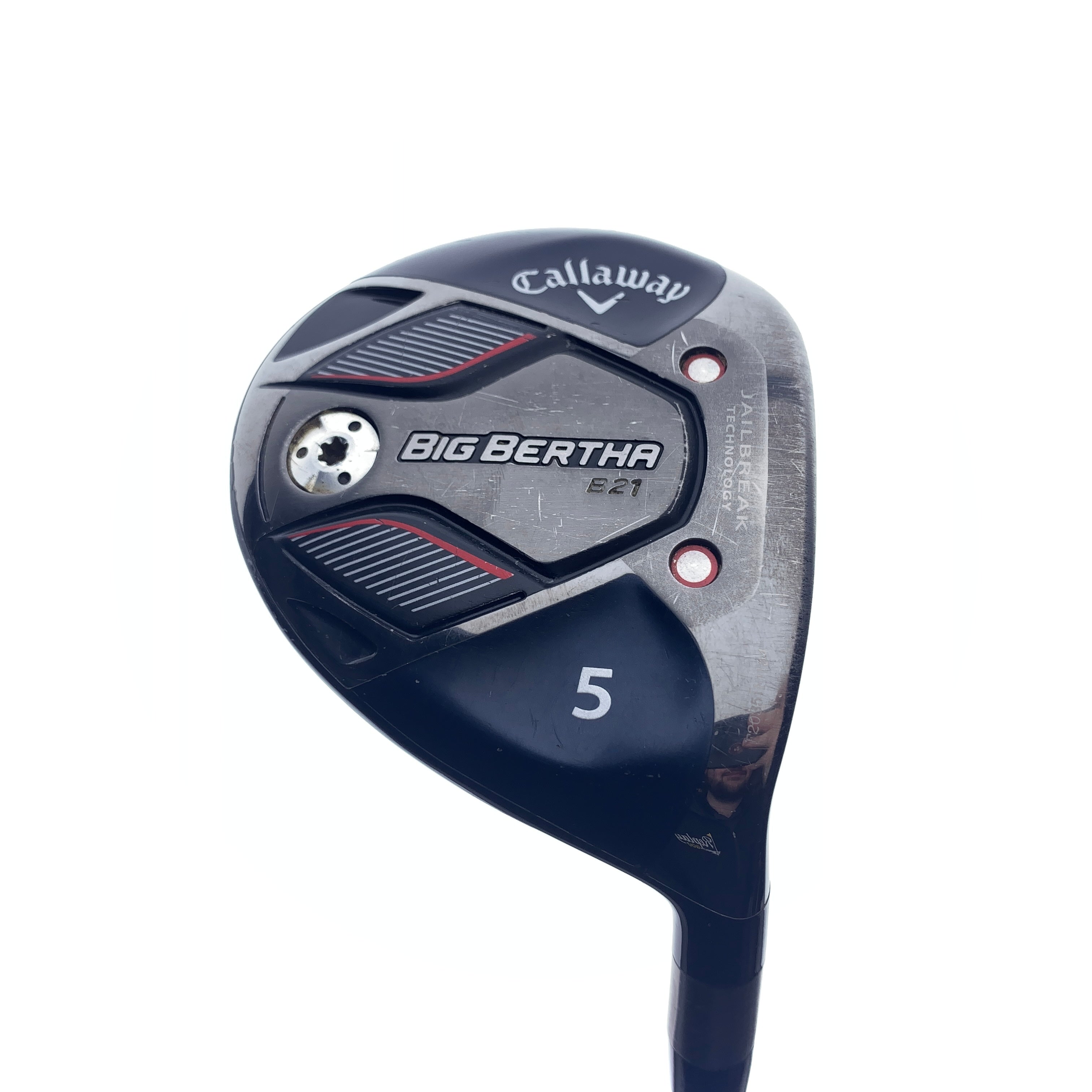 Used Callaway Big Bertha B21 5 Fairway Wood / 18 Degrees / Stiff Flex