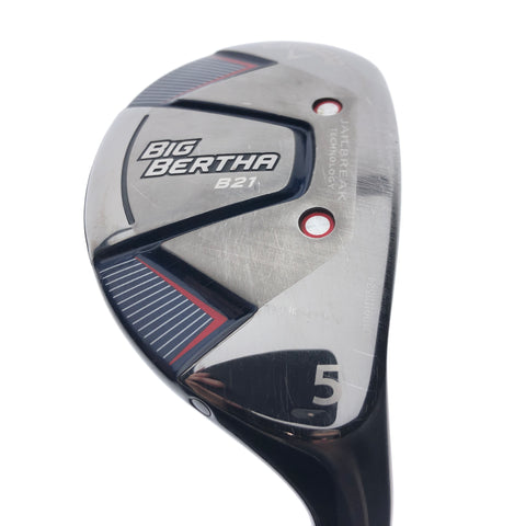 Used Callaway Big Bertha B21 5 Hybrid / 24 Degrees / Regular Flex