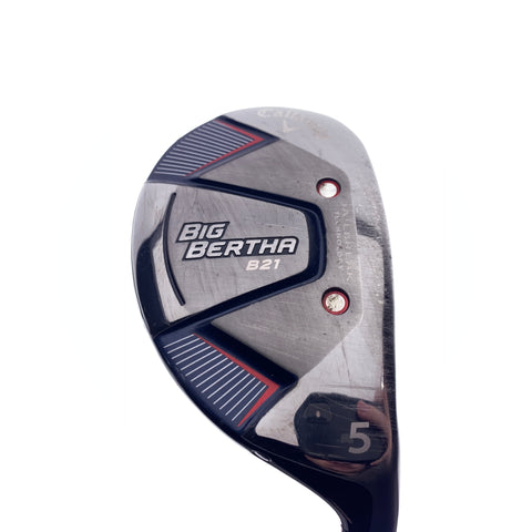 Used Callaway Big Bertha B21 5 Hybrid / 24 Degrees / Stiff Flex