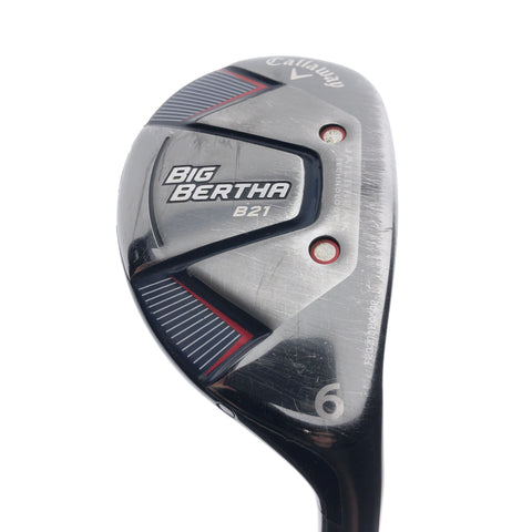 Used Callaway Big Bertha B21 6 Hybrid / 27.0 Degrees / A Flex