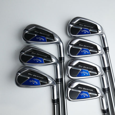 Used Callaway Big Bertha B21 Iron Set / 4 - PW / Regular Flex