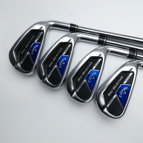 Used Callaway Big Bertha B21 Iron Set / 4 - PW / Regular Flex