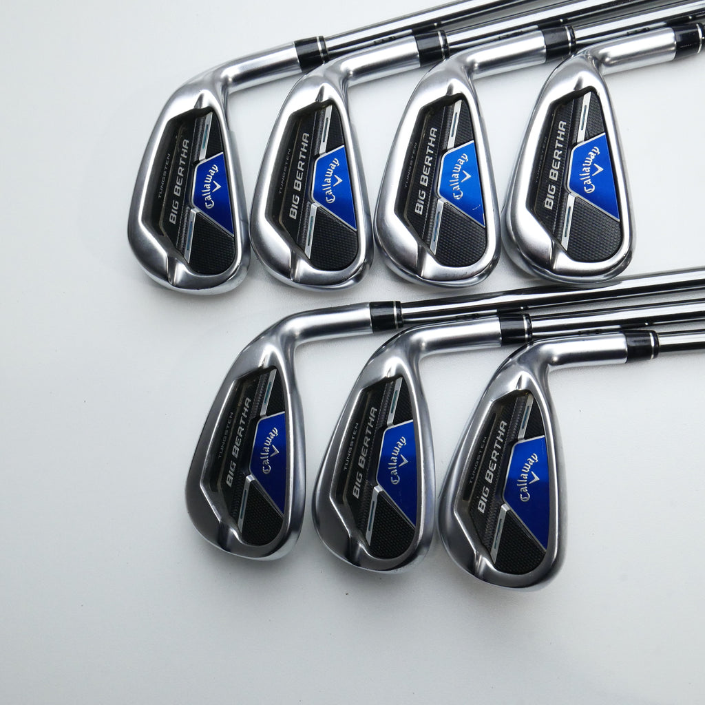 Used Callaway Big Bertha B21 Iron Set / 4 - PW / Regular Flex