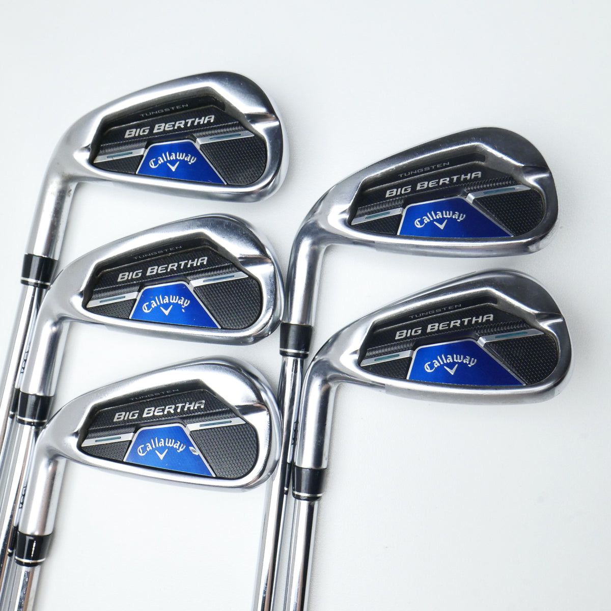 Used Callaway Big Bertha B21 Iron Set / 5 - 9 IRON / Regular Flex / Left-Handed