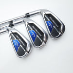 Used Callaway Big Bertha B21 Iron Set / 5 - 9 IRON / Regular Flex / Left-Handed