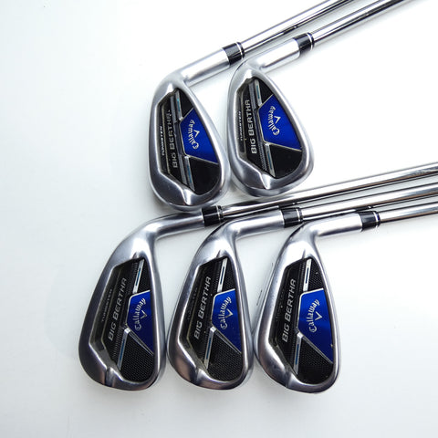 Used Callaway Big Bertha B21 Iron Set / 6 - PW / A Flex