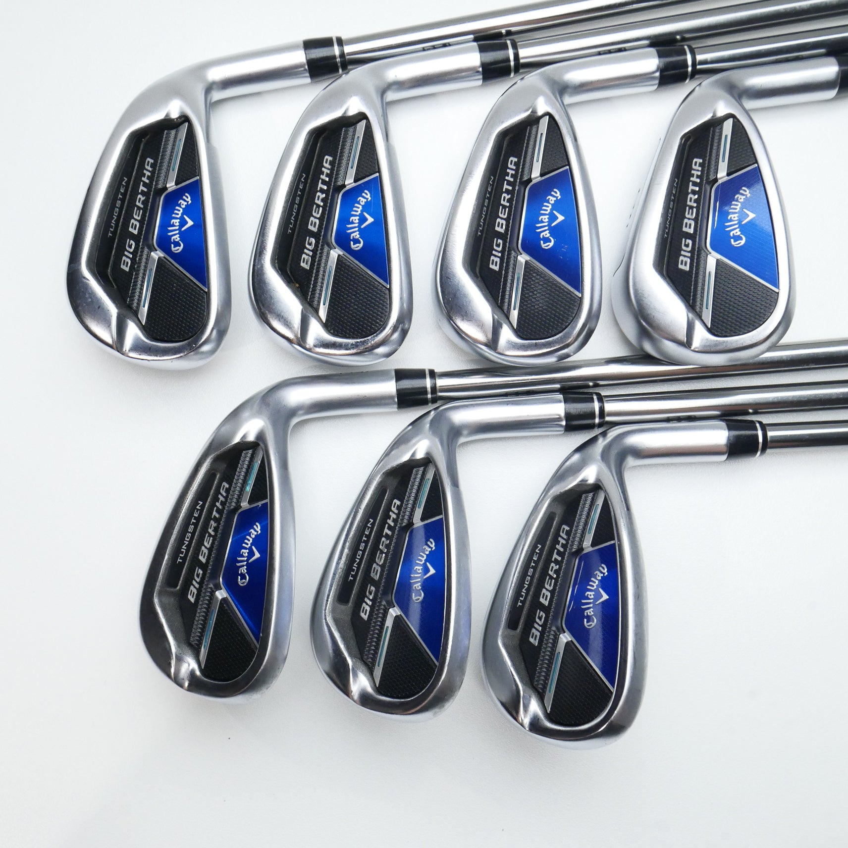 Used Callaway Big Bertha B21 Iron Set / 6-SW+AW / A Flex