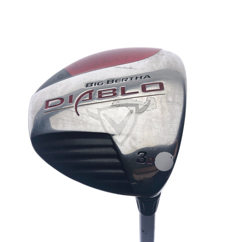 Used Callaway Big Bertha Diablo 3 Fairway Wood / 15 Degrees / Regular Flex