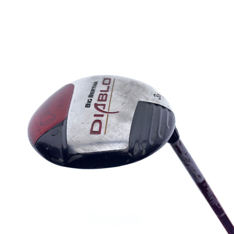 Used Callaway Big Bertha Diablo 3 Fairway Wood / 15.0 Degrees / Regular Flex