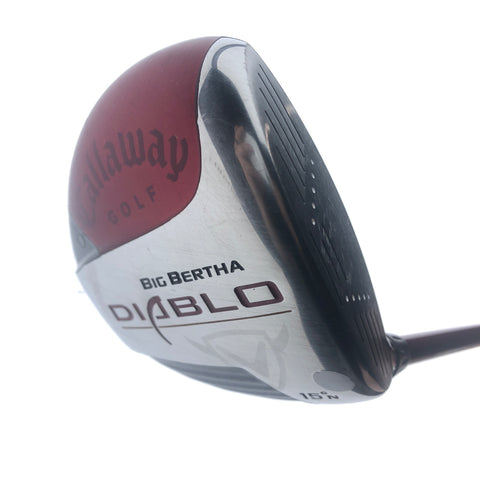 Used Callaway Big Bertha Diablo 3 Fairway Wood / 15.0 Degrees / Regular Flex