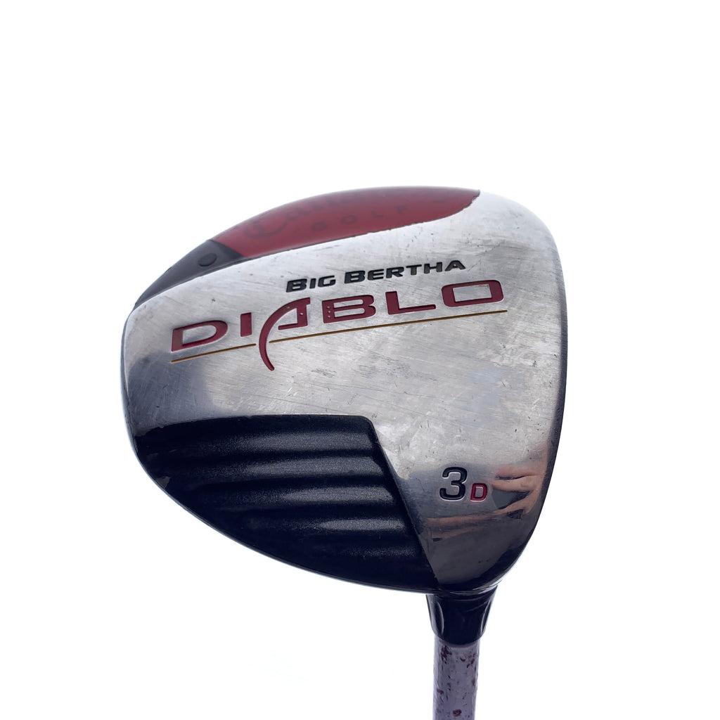Used Callaway Big Bertha Diablo 3 Fairway Wood / 15.0 Degrees / Regular Flex