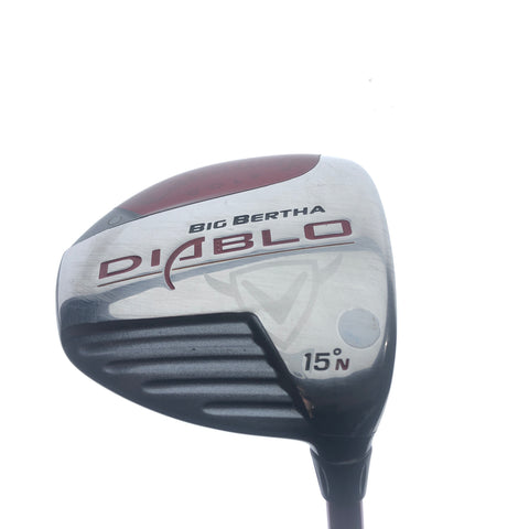 Used Callaway Big Bertha Diablo 3 Fairway Wood / 15.0 Degrees / Regular Flex