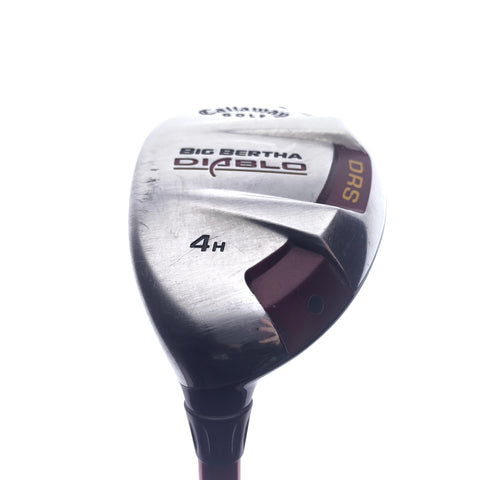 Used Callaway Big Bertha Diablo 4 Hybrid / 24 Degrees / A Flex