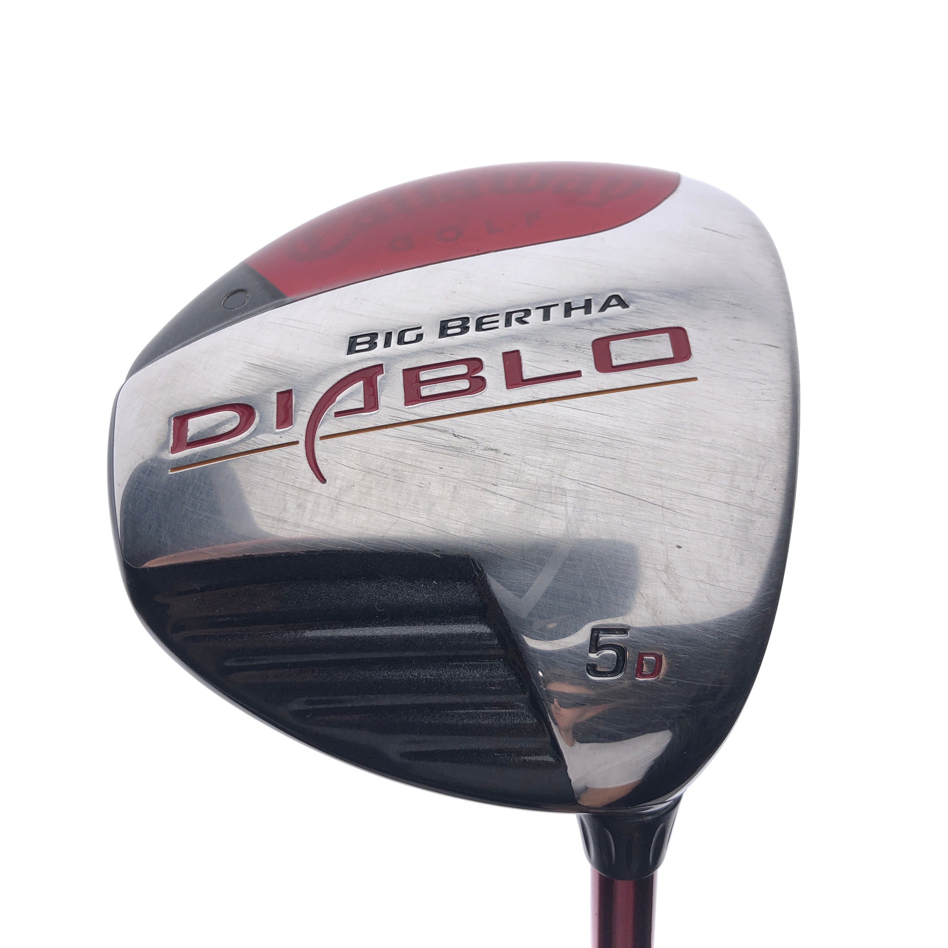 Used Callaway Big Bertha Diablo 5 Fairway Wood / 18.0 Degrees / Regular Flex