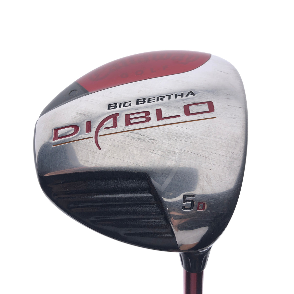 Used Callaway Big Bertha Diablo 5 Fairway Wood / 18.0 Degrees / Regular Flex