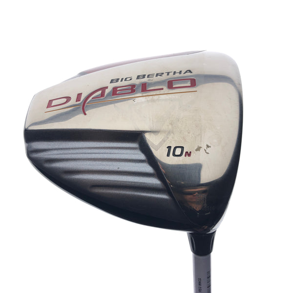 Used Callaway Big Bertha Diablo Driver / 10.0 Degrees / Regular Flex
