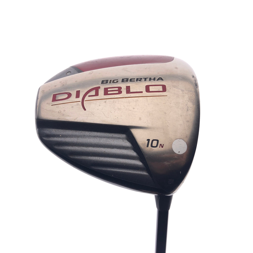 Used Callaway Big Bertha Diablo Driver / 10.0 Degrees / Regular Flex