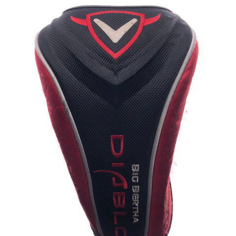 Used Callaway Big Bertha Diablo Driver / 9.0 Degrees / Stiff Flex