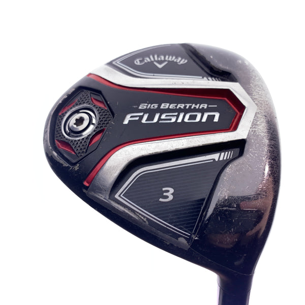 Used Callaway Big Bertha Fusion 2016 3 Fairway Wood / 15 Degrees / Regular Flex