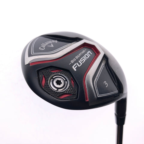 Used Callaway Big Bertha Fusion 2016 3 Fairway Wood / 15 Degrees / Stiff Flex