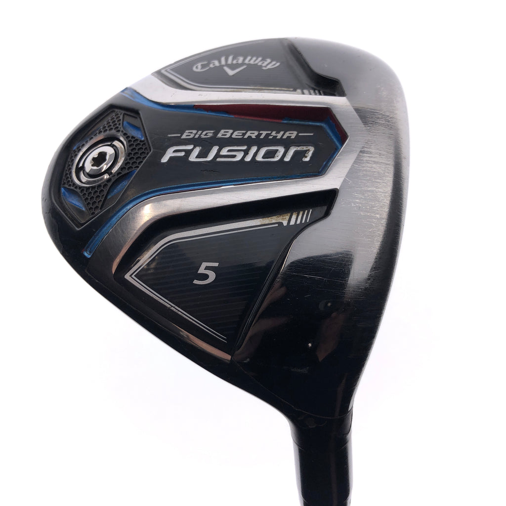 Used Callaway Big Bertha Fusion 2016 5 Fairway Wood / 18 Degrees / Ladies Flex