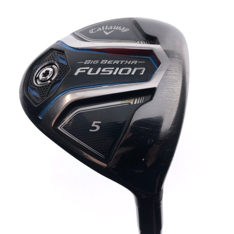 Used Callaway Big Bertha Fusion 2016 5 Fairway Wood / 18 Degrees / Ladies Flex