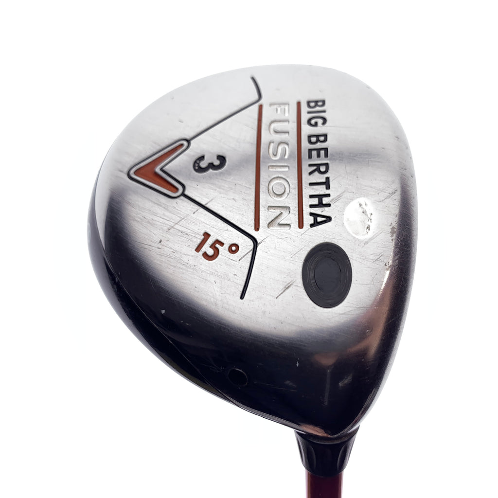 Used Callaway Big Bertha Fusion 3 Fairway Wood / 15 Degrees / Regular Flex