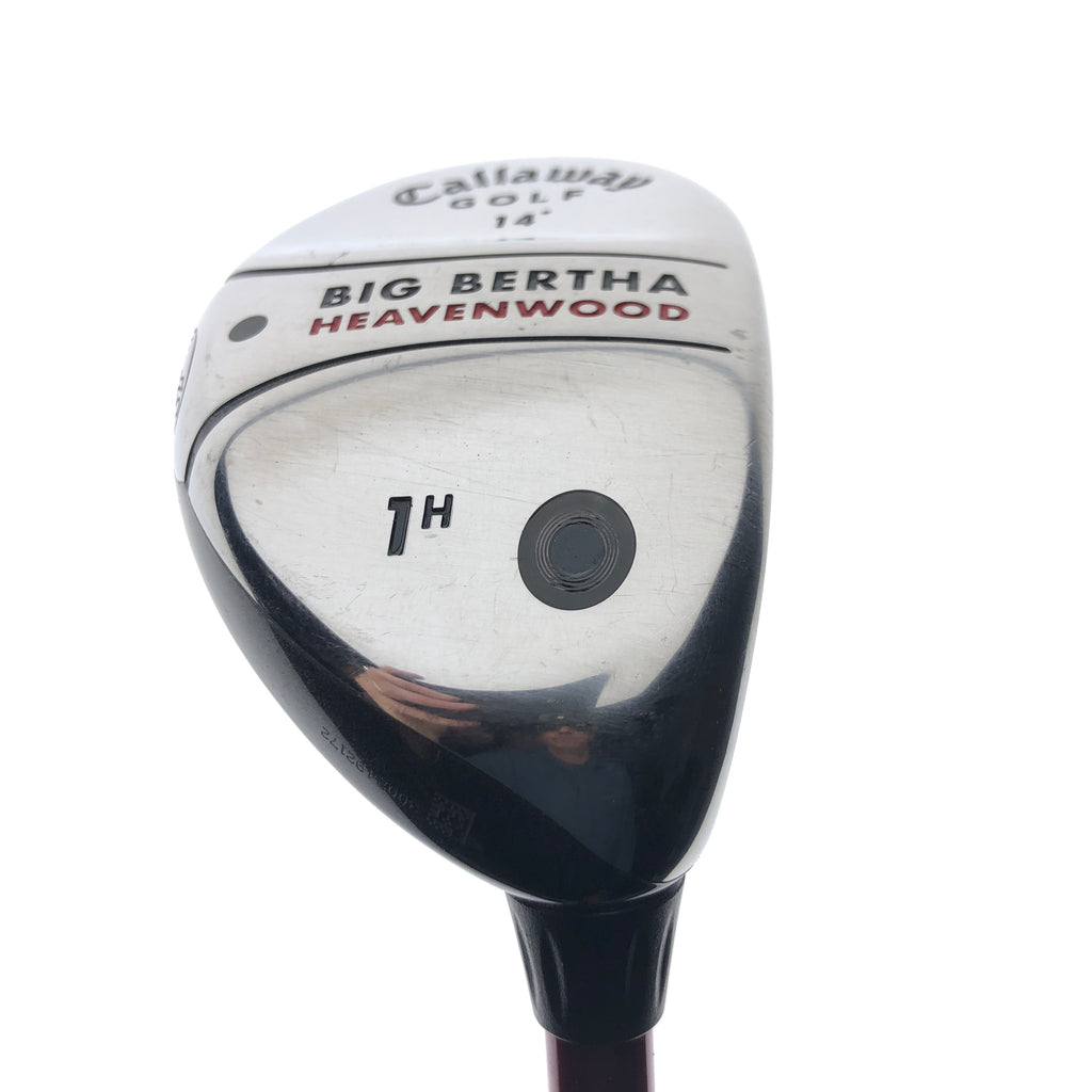 Used Callaway Big Bertha Heavenwood 1 Hybrid / 14 Degrees / Firm Flex
