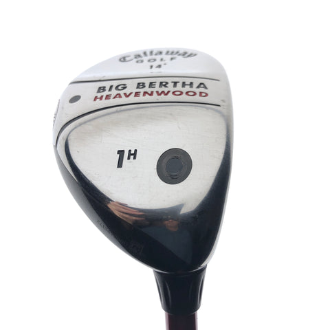 Used Callaway Big Bertha Heavenwood 1 Hybrid / 14 Degrees / Firm Flex