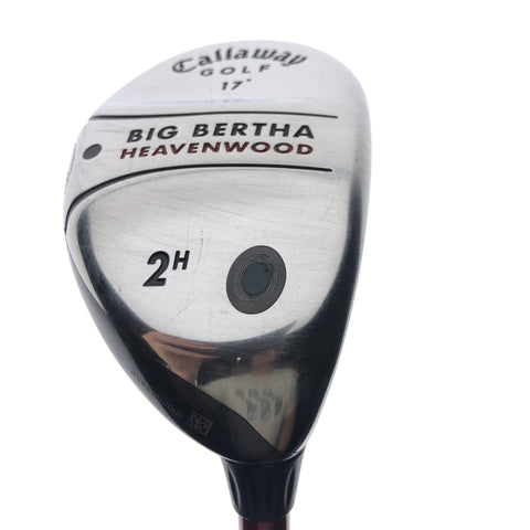 Used Callaway Big Bertha Heavenwood 2 Hybrid / 17 Degrees / Firm Flex