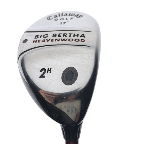Used Callaway Big Bertha Heavenwood 2 Hybrid / 17 Degrees / Firm Flex