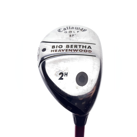 Used Callaway Big Bertha Heavenwood 2 Hybrid / 17 Degrees / Regular Flex