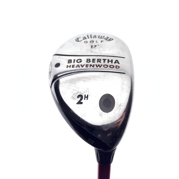 Used Callaway Big Bertha Heavenwood 2 Hybrid / 17 Degrees / Regular Flex