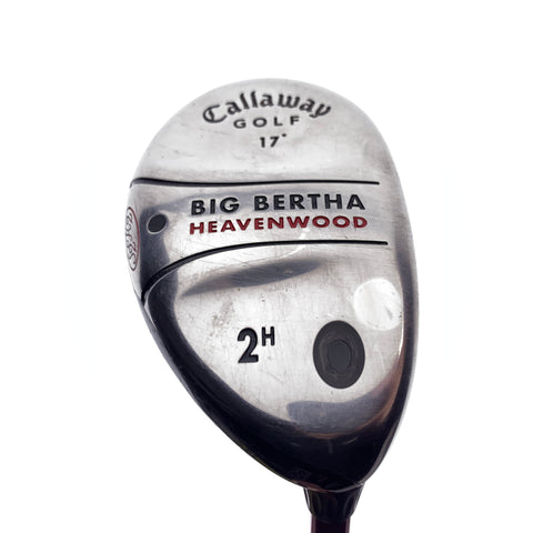 Used Callaway Big Bertha Heavenwood 2 Hybrid / 17 Degrees / Regular Flex