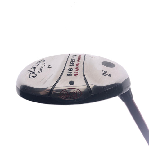 Used Callaway Big Bertha Heavenwood 2 Hybrid / 17 Degrees / Stiff Flex