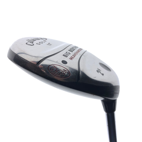 Used Callaway Big Bertha Heavenwood 2 Hybrid / 17 Degrees / Uniflex