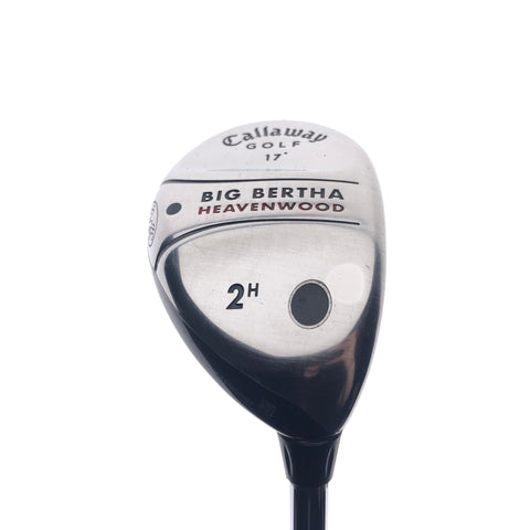 Used Callaway Big Bertha Heavenwood 2 Hybrid / 17 Degrees / Uniflex