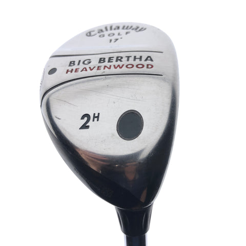 Used Callaway Big Bertha Heavenwood 2 Hybrid / 17 Degrees / Uniflex