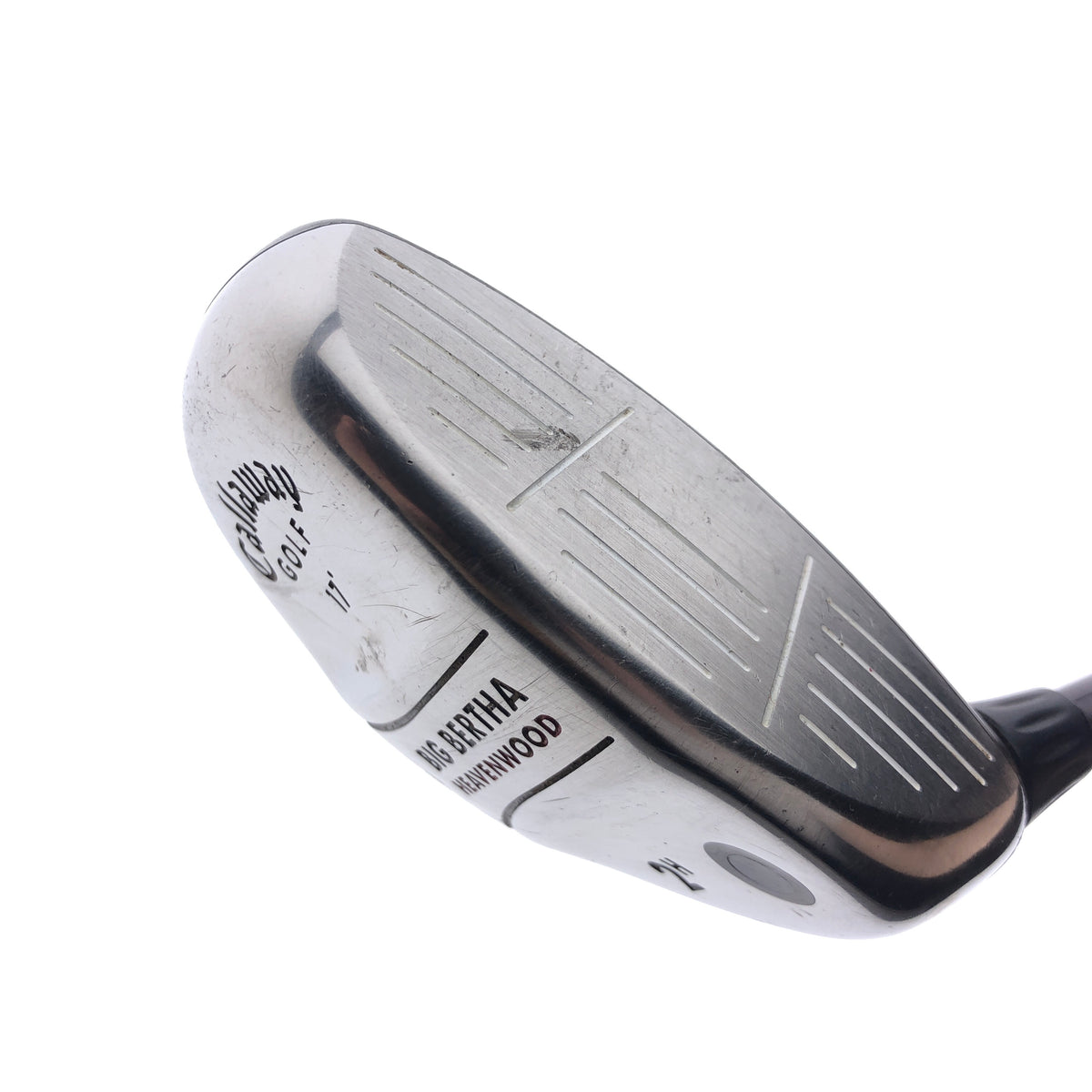 Used Callaway Big Bertha Heavenwood 2 Hybrid / 17.0 Degrees / Ladies Flex