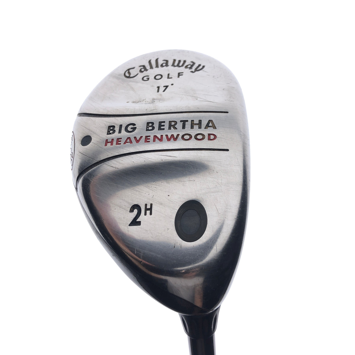 Used Callaway Big Bertha Heavenwood 2 Hybrid / 17.0 Degrees / Ladies Flex